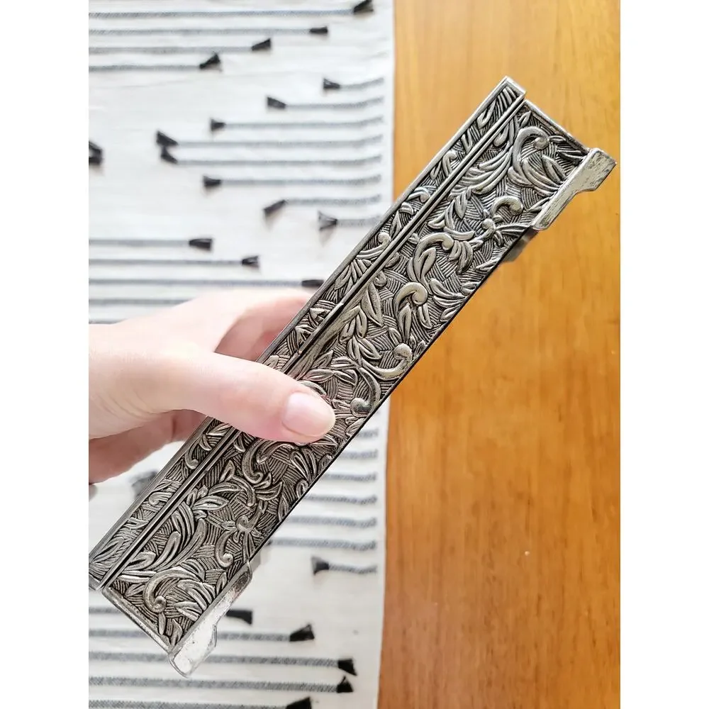 Godinger Foliage Scroll Silverplate Jewelry Box